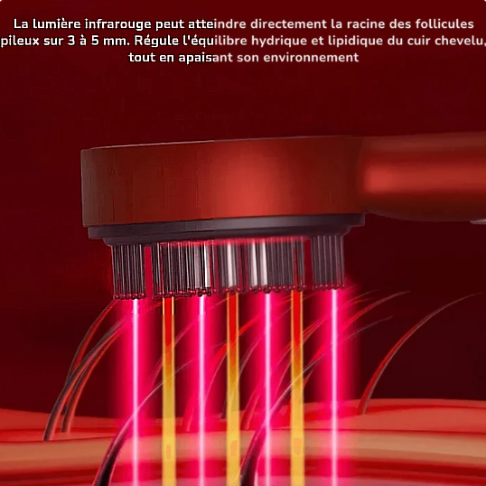 Masseur de cuir chevelu électrique