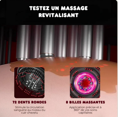 Masseur de cuir chevelu électrique