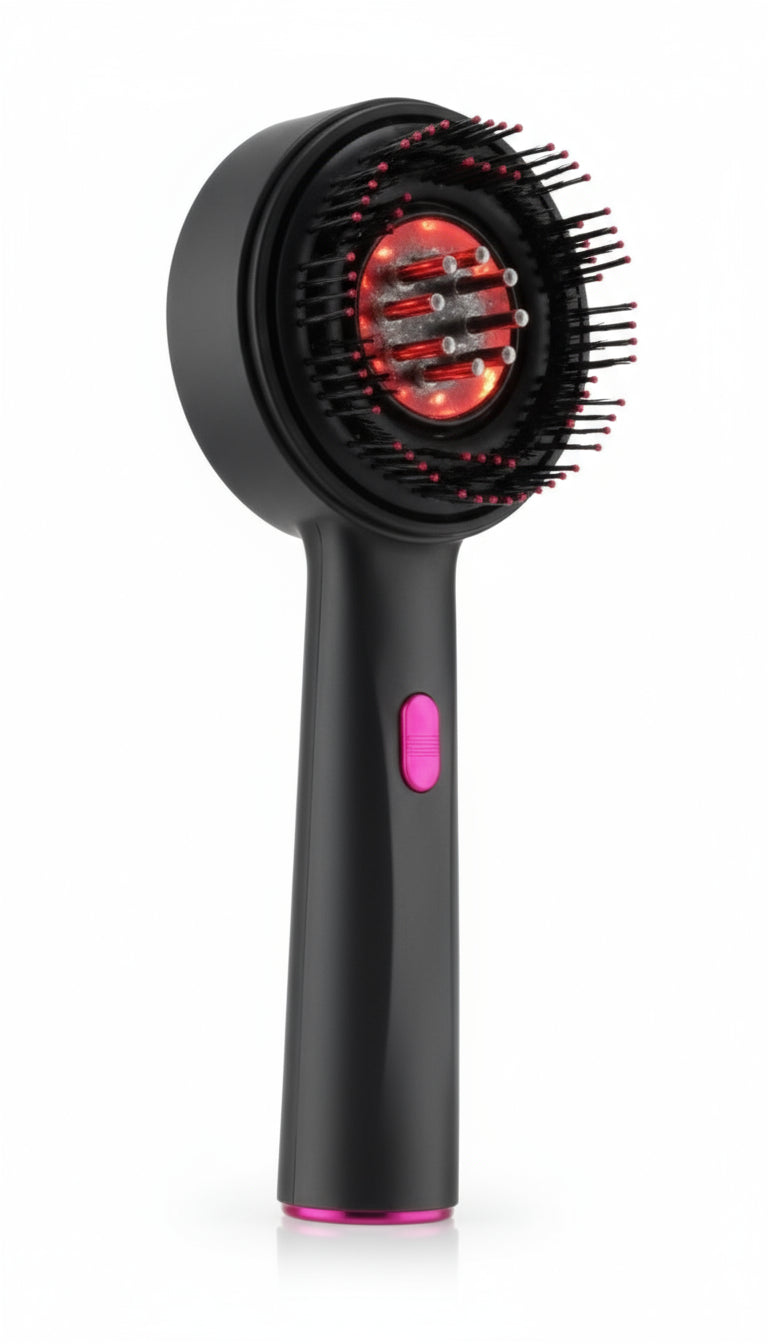 Electric Scalp Massage Comb Scalp Oil Applicator Hair Care Red Light  Head Massager for Hairline Growth Anti-Hair Loss Hairbrush